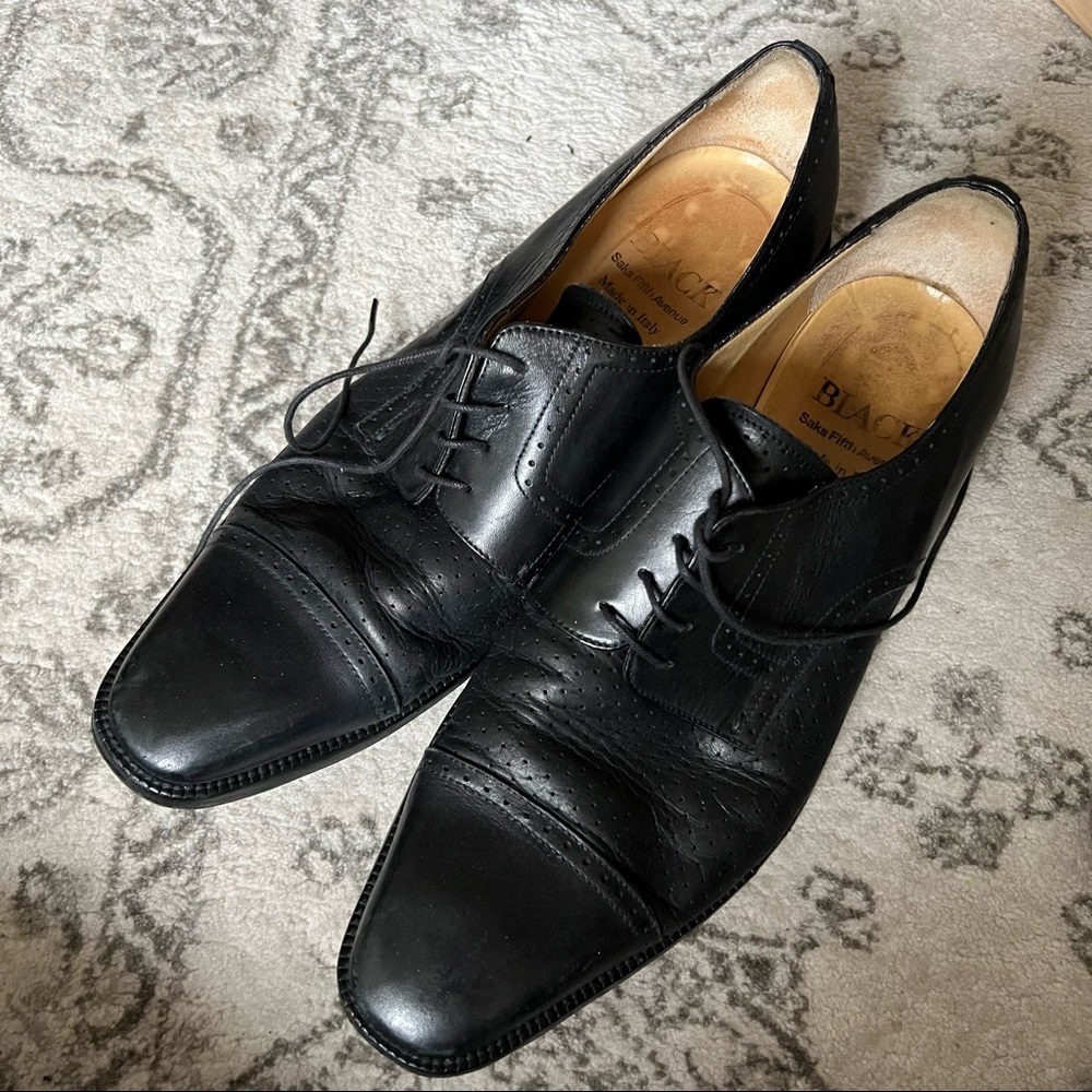 Saks fifth avenue made in Italy shoes